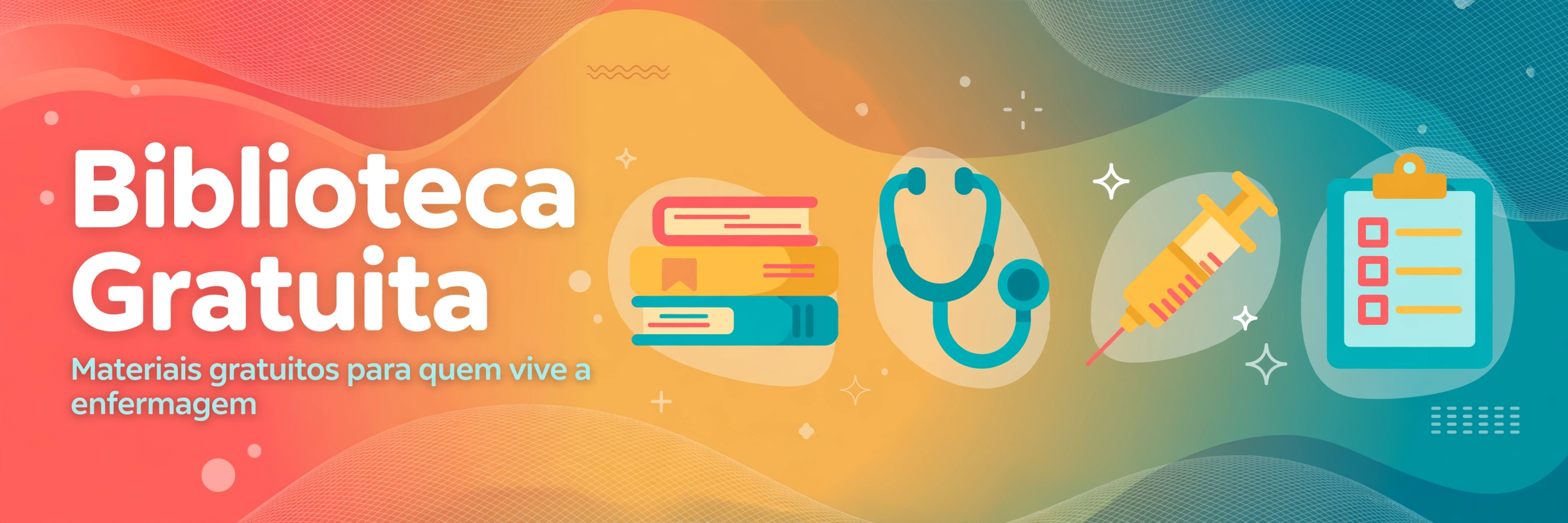 Biblioteca Gratuita — materiais gratuitos para quem vive a enfermagem